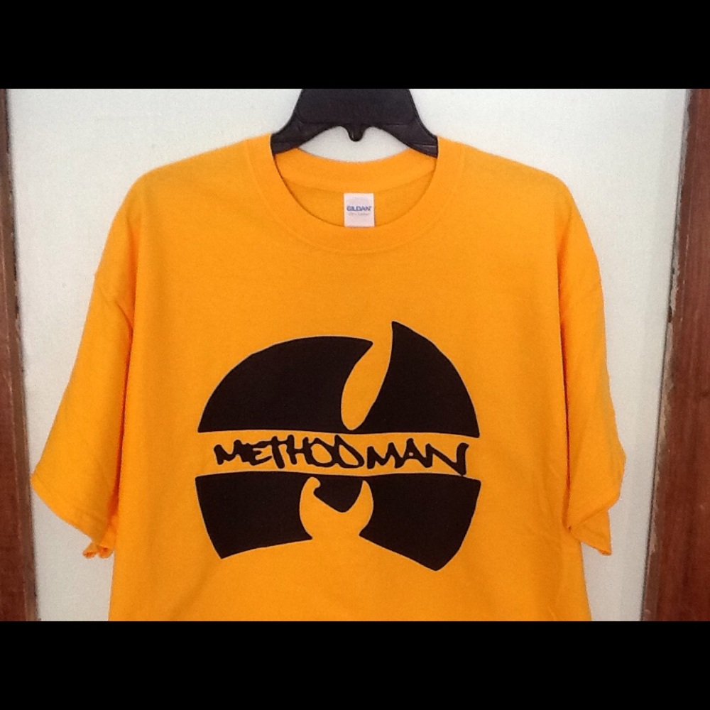 Method Man Wu Tang T-shirt New Hip hop